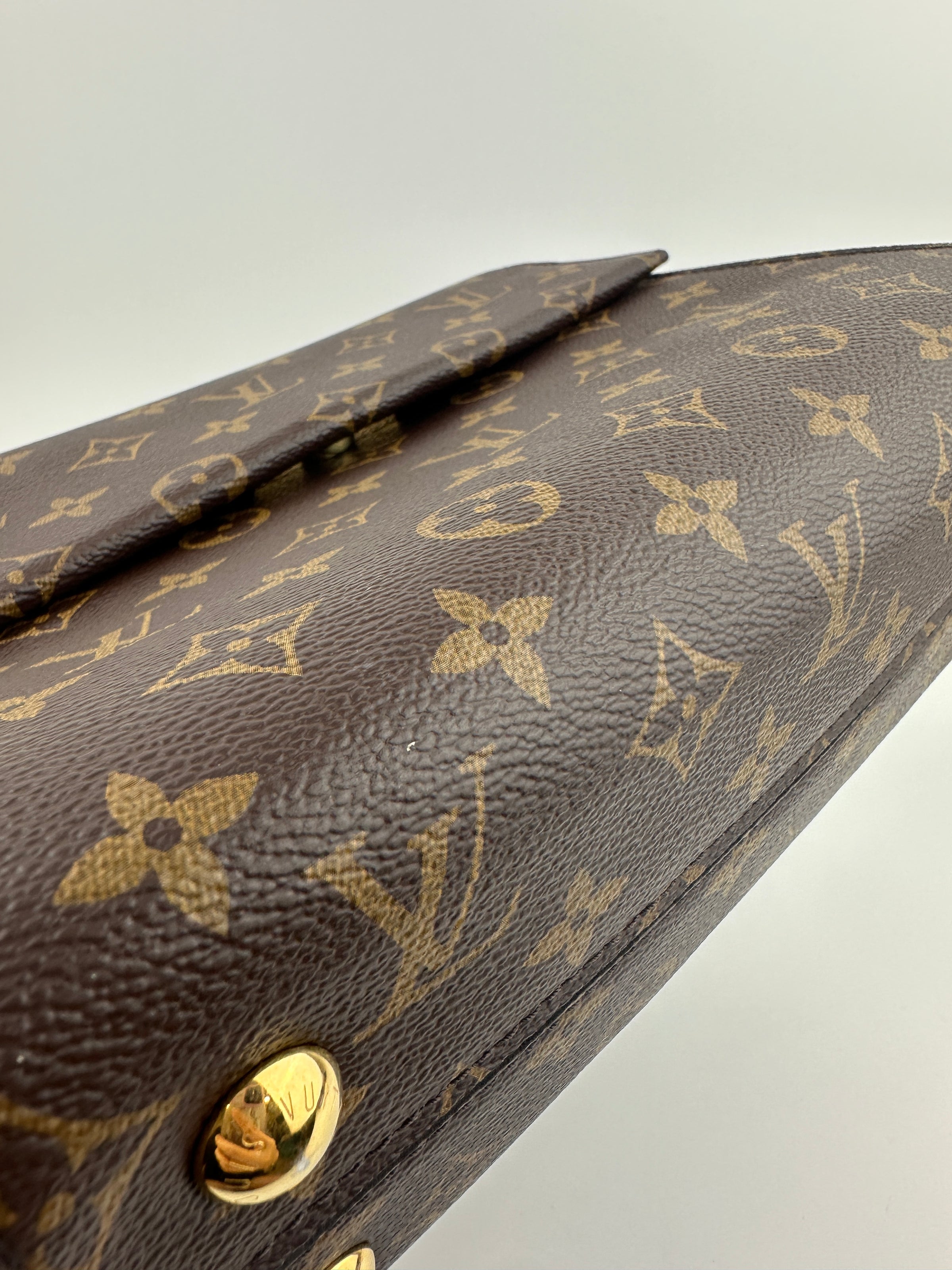 M42738 Cluny BB Monogram Canvas Bordeaux / Fuchsia Bag