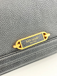 Gramercy Small Flap Shoulder Bag Black