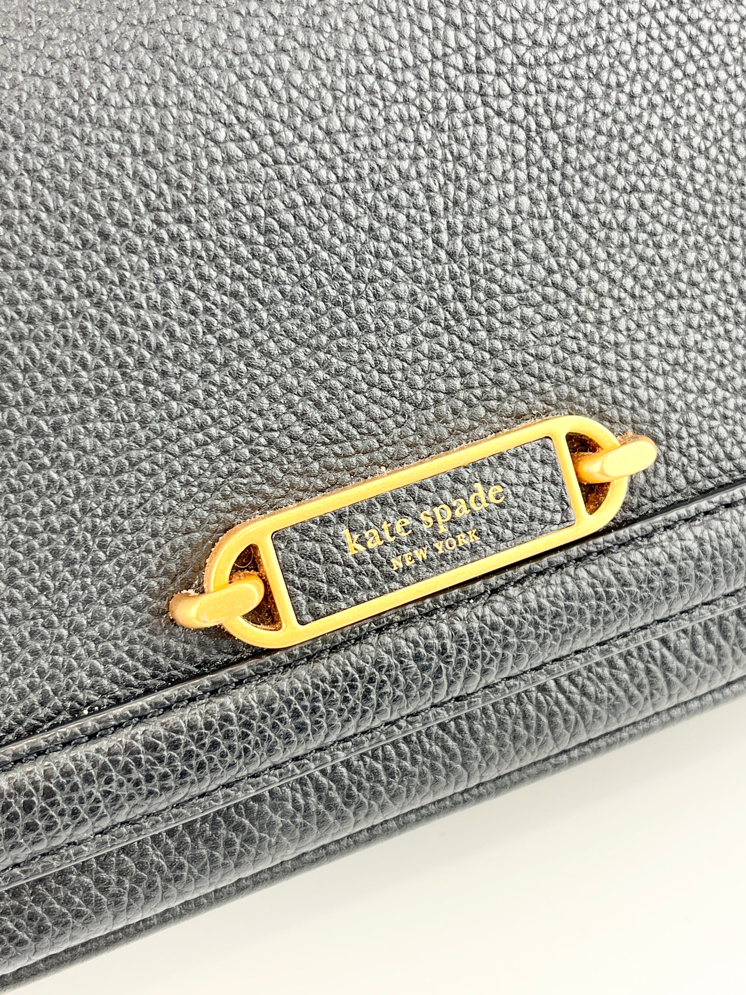 Gramercy Small Flap Shoulder Bag Black