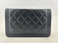 AP1117 Boy Wallet on Chain Black Caviar GHW