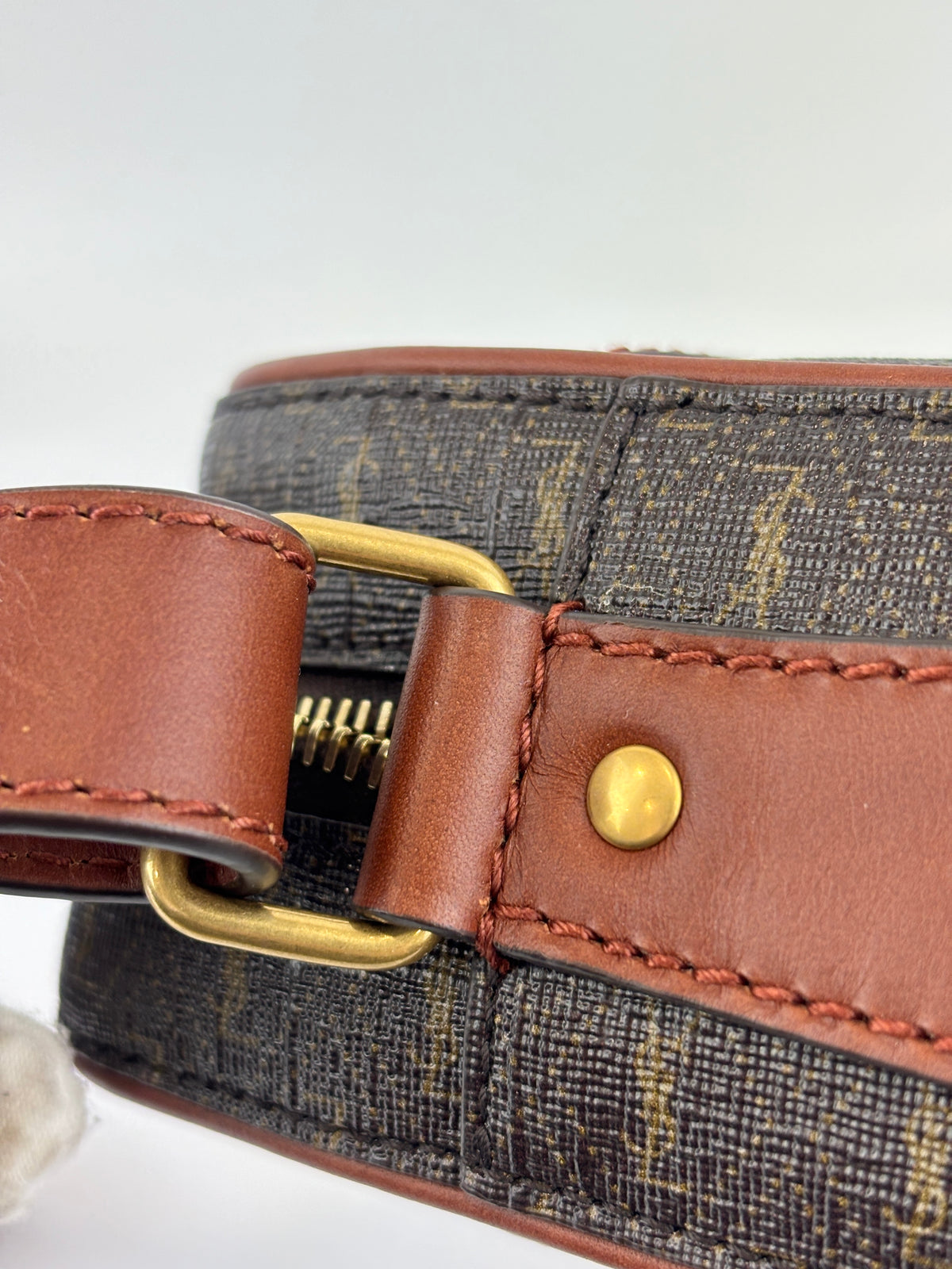 Le Monogramme Camera Bag in Brown Monogram Canvas / Tan Leather Trim