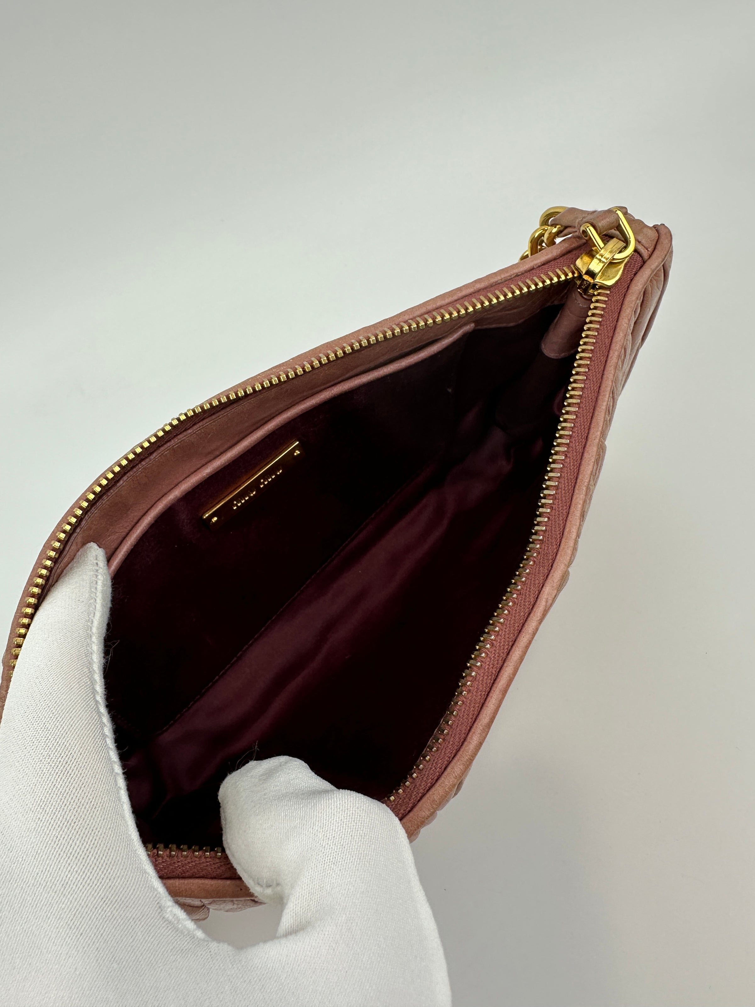 5NE455 Matelasse Lux Loto Wristlet