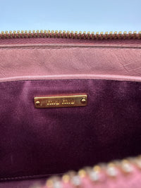 5NE455 Matelasse Lux Loto Wristlet