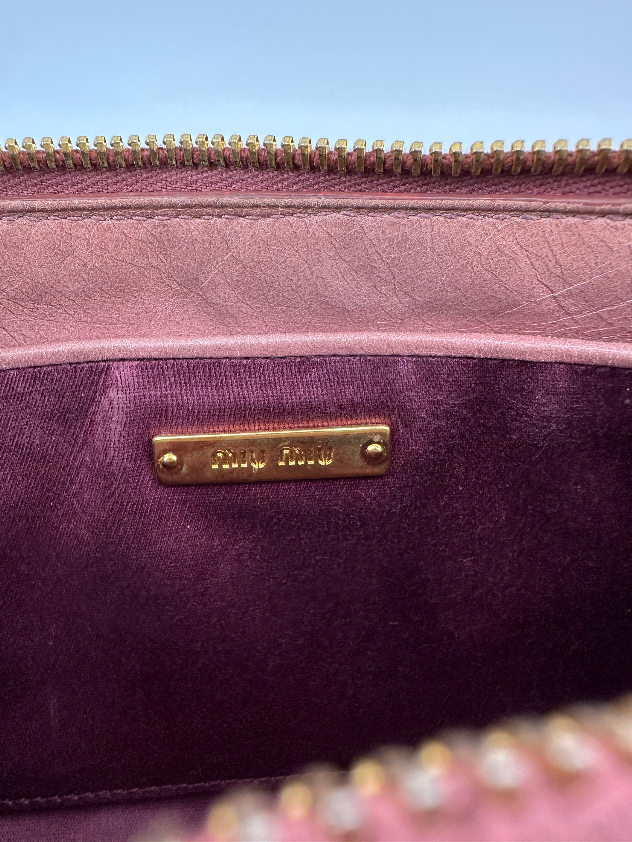 5NE455 Matelasse Lux Loto Wristlet