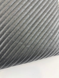 Boy Large O Case Chevron Caviar Clutch in Black