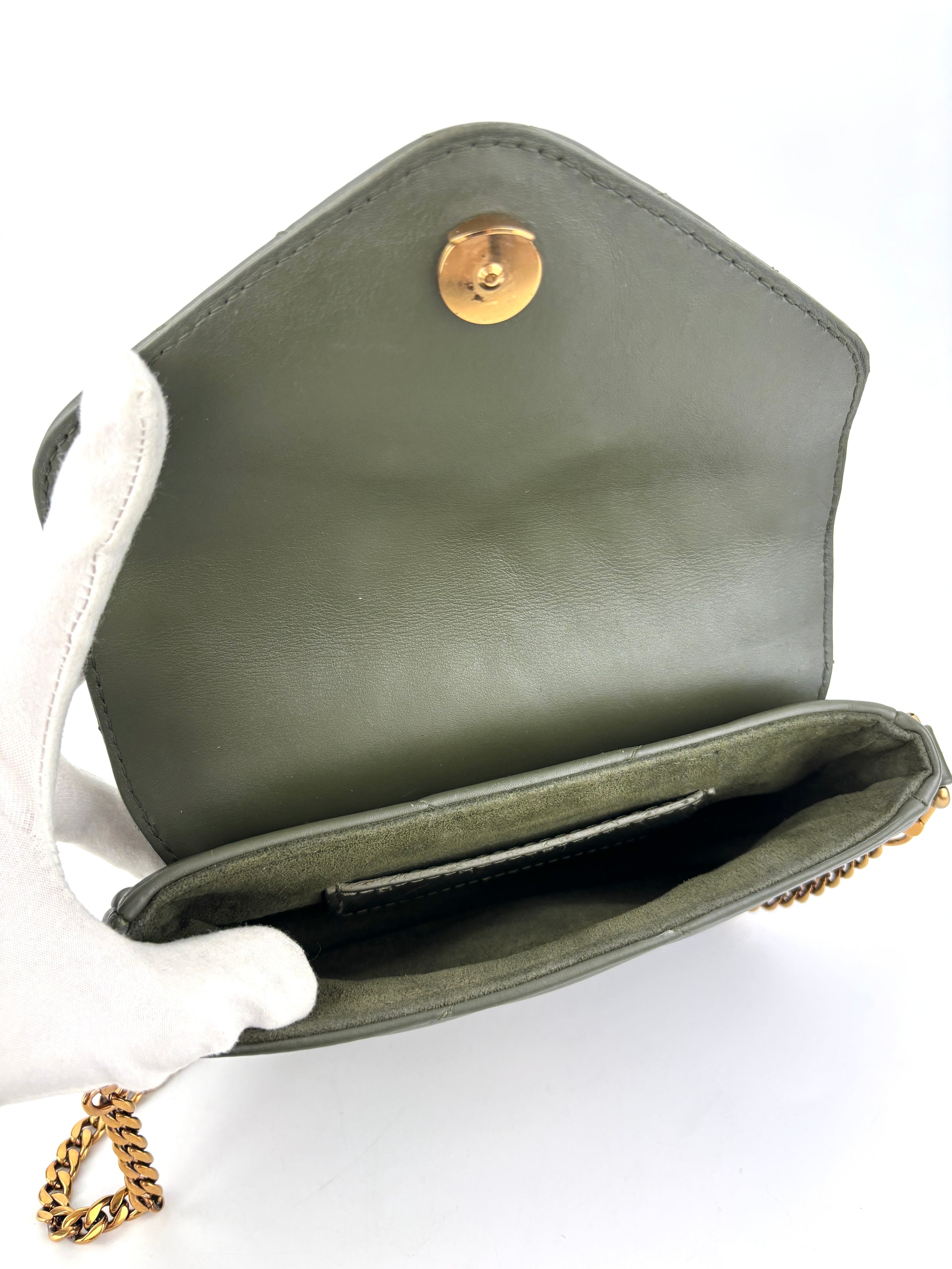 New Wave Multi-Pochette Bag Khaki Green