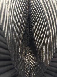 Boy Large O Case Chevron Caviar Clutch in Black