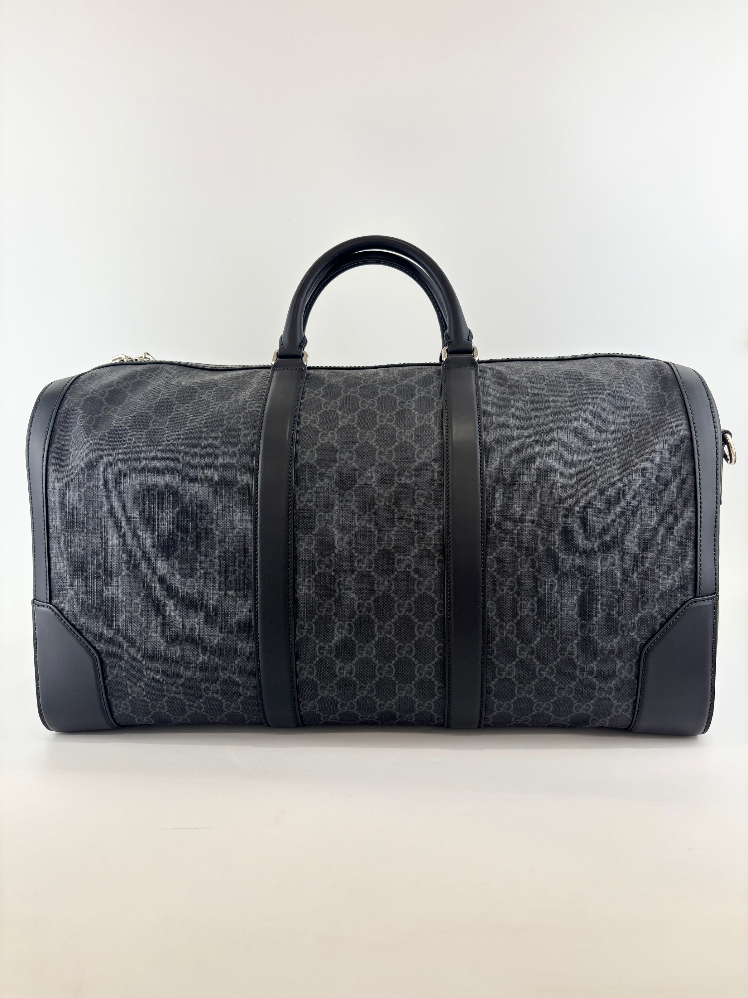GG Supreme Carry-on Duffle Bag Black