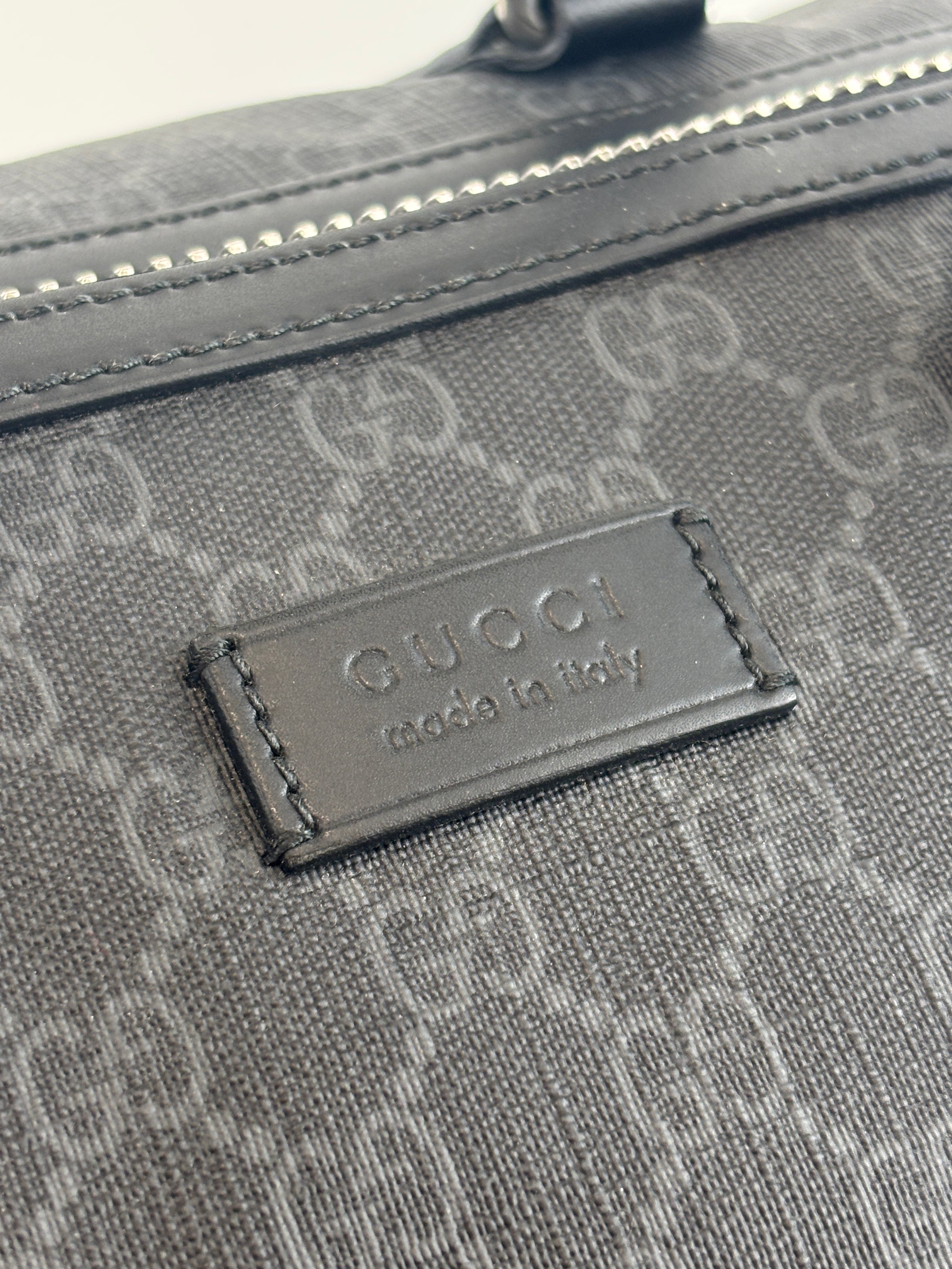 GG Supreme Carry-on Duffle Bag Black