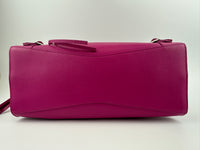 Neo Classic Small City Fuchsia Grained Calfskin Leather Bag
