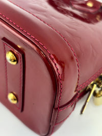 Alma BB Monogram Vernis Pomme d'Amour