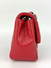 Mini Classic Square Red Caviar SHW