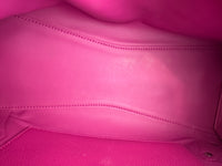 Neo Classic Small City Fuchsia Grained Calfskin Leather Bag