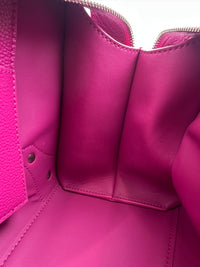 Neo Classic Small City Fuchsia Grained Calfskin Leather Bag