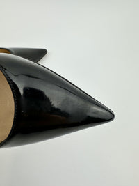 Love 85 Black Patent Leather Heels Size 34.5