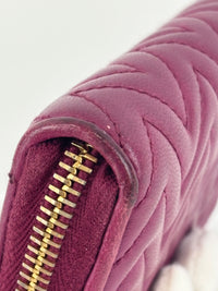 5MM268 Nappa Impunture Dalia Zip Around Compact Wallet