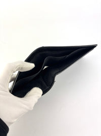 Black Leather Kingsnake Bifold Wallet