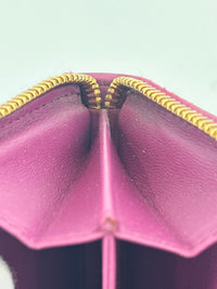 5MM268 Nappa Impunture Dalia Zip Around Compact Wallet