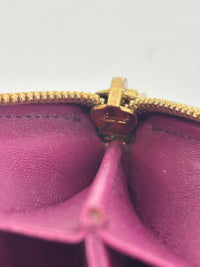 5MM268 Nappa Impunture Dalia Zip Around Compact Wallet
