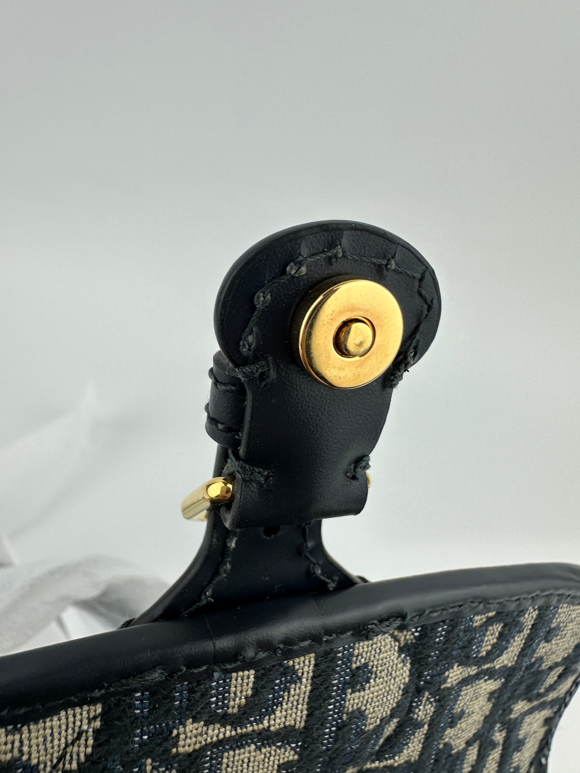 Micro Bobby East-West Blue Oblique