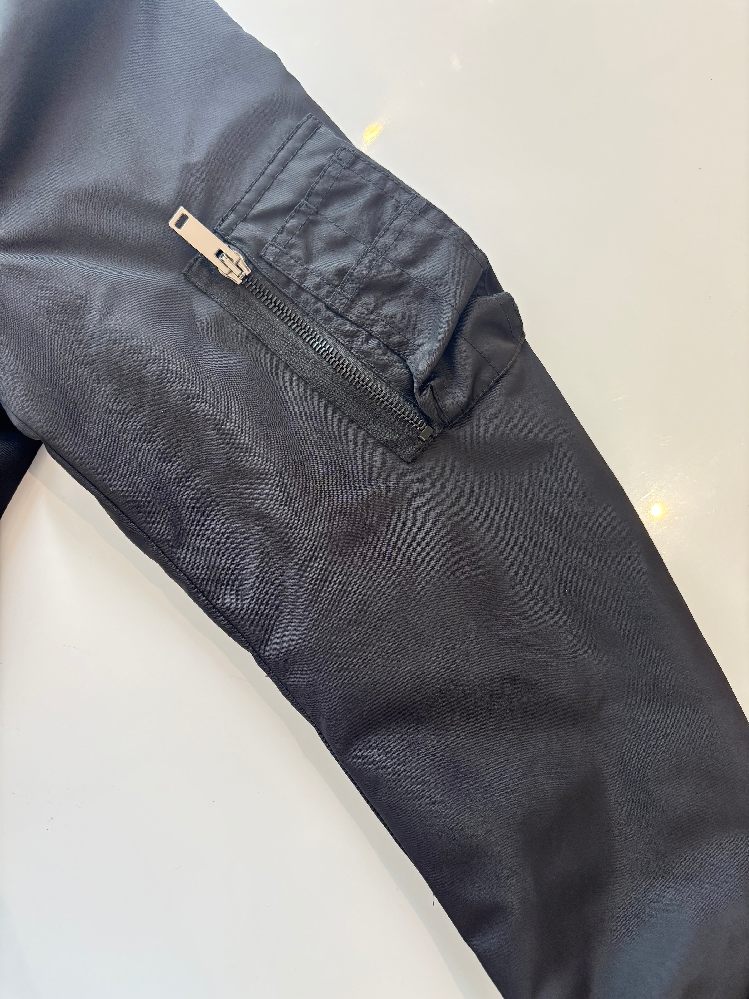 Stud-Detailed Zip-Up Bomber Jacket IT 46
