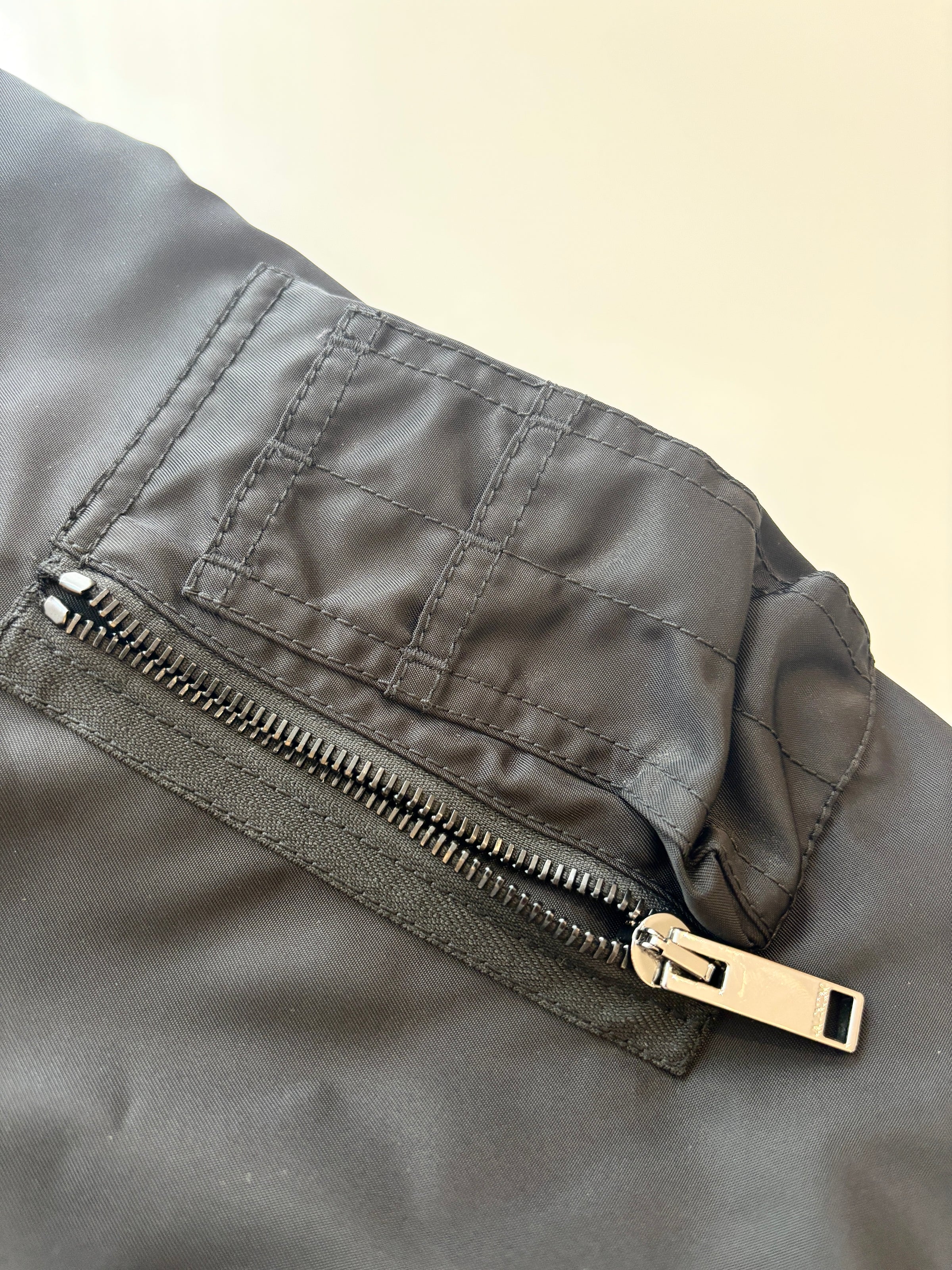 Stud-Detailed Zip-Up Bomber Jacket IT 46
