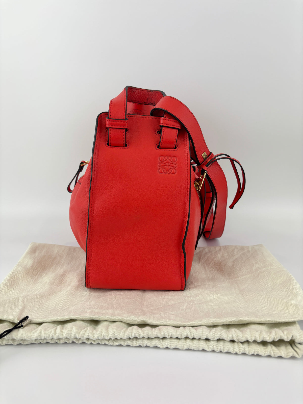 Small Hammock Bag in Scarlet Red