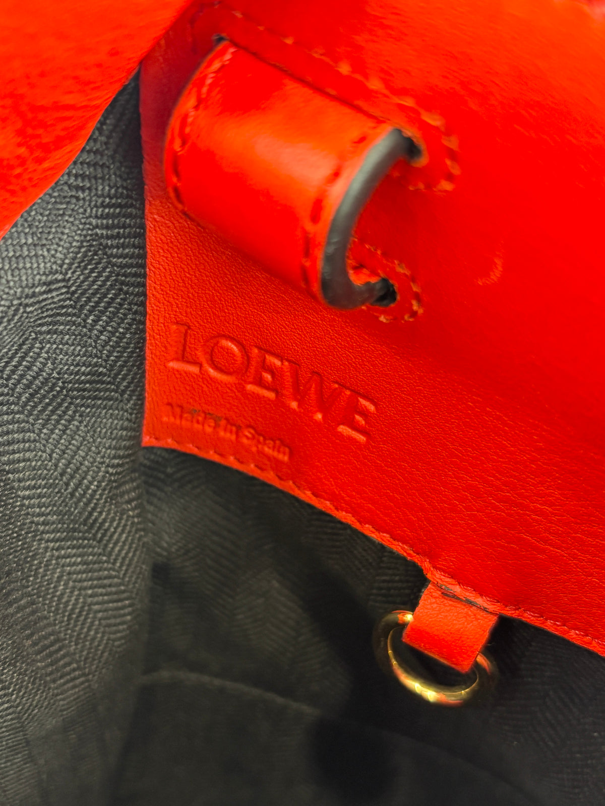 Small Hammock Bag in Scarlet Red
