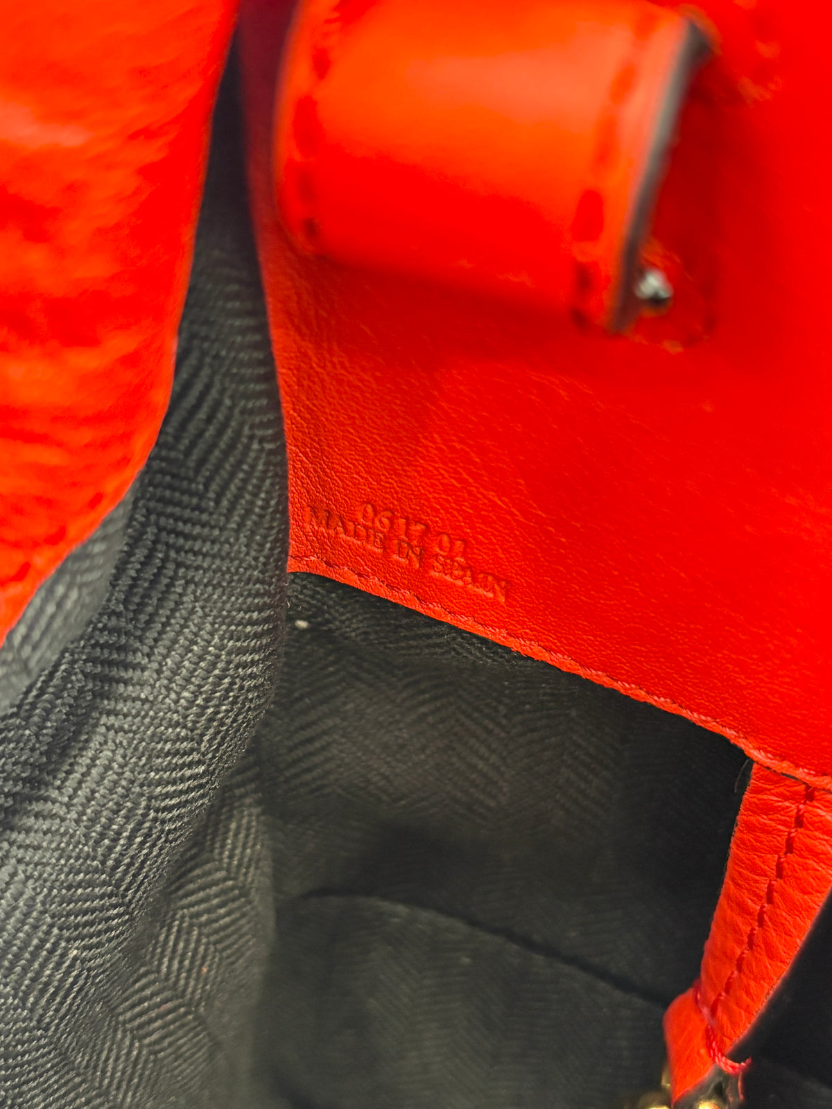 Small Hammock Bag in Scarlet Red
