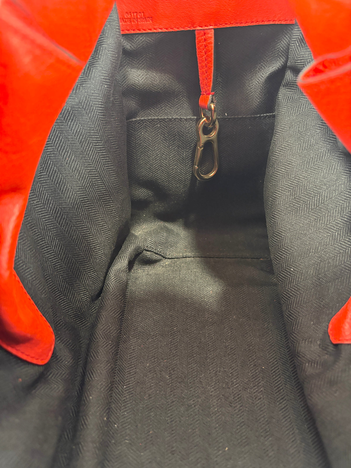 Small Hammock Bag in Scarlet Red
