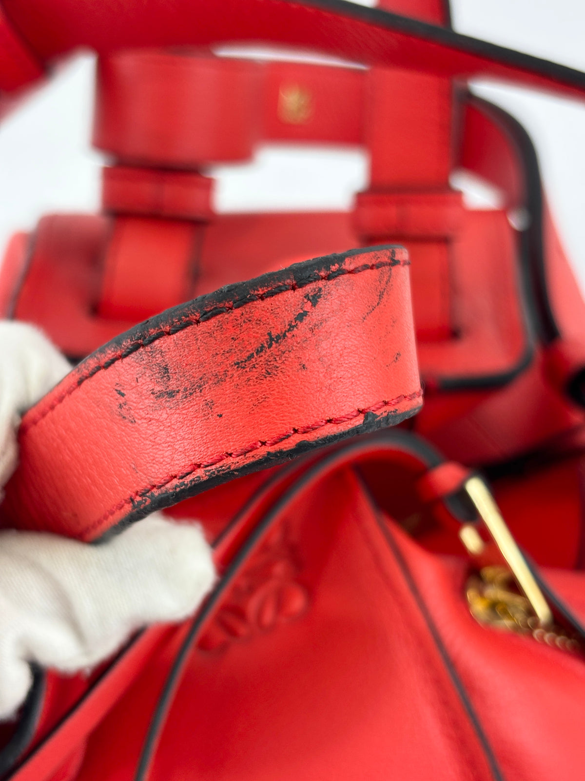 Small Hammock Bag in Scarlet Red