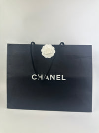 22A Pocket Twins Navy Caviar Wallet on Chain GHW