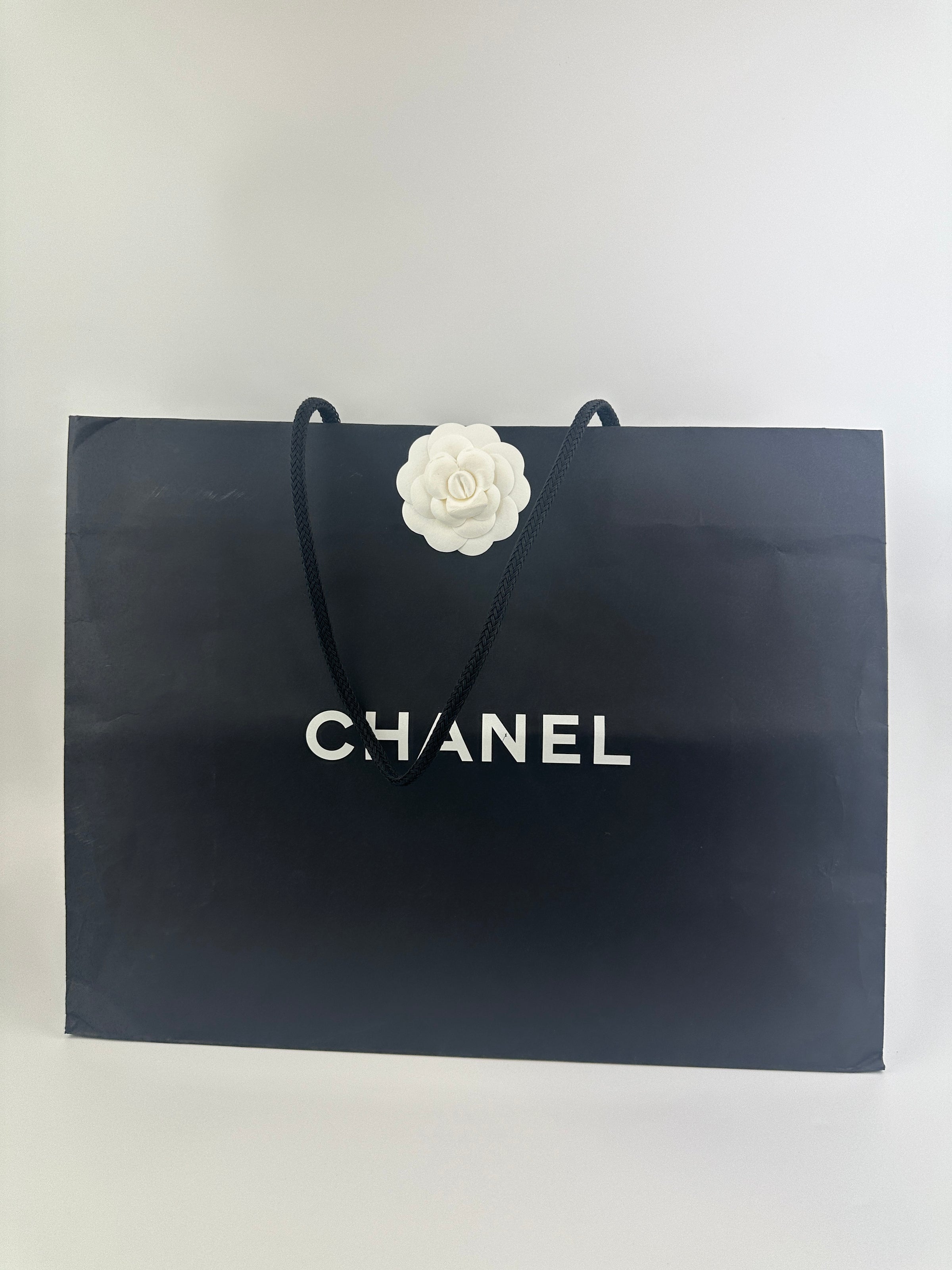 22A Pocket Twins Navy Caviar Wallet on Chain GHW