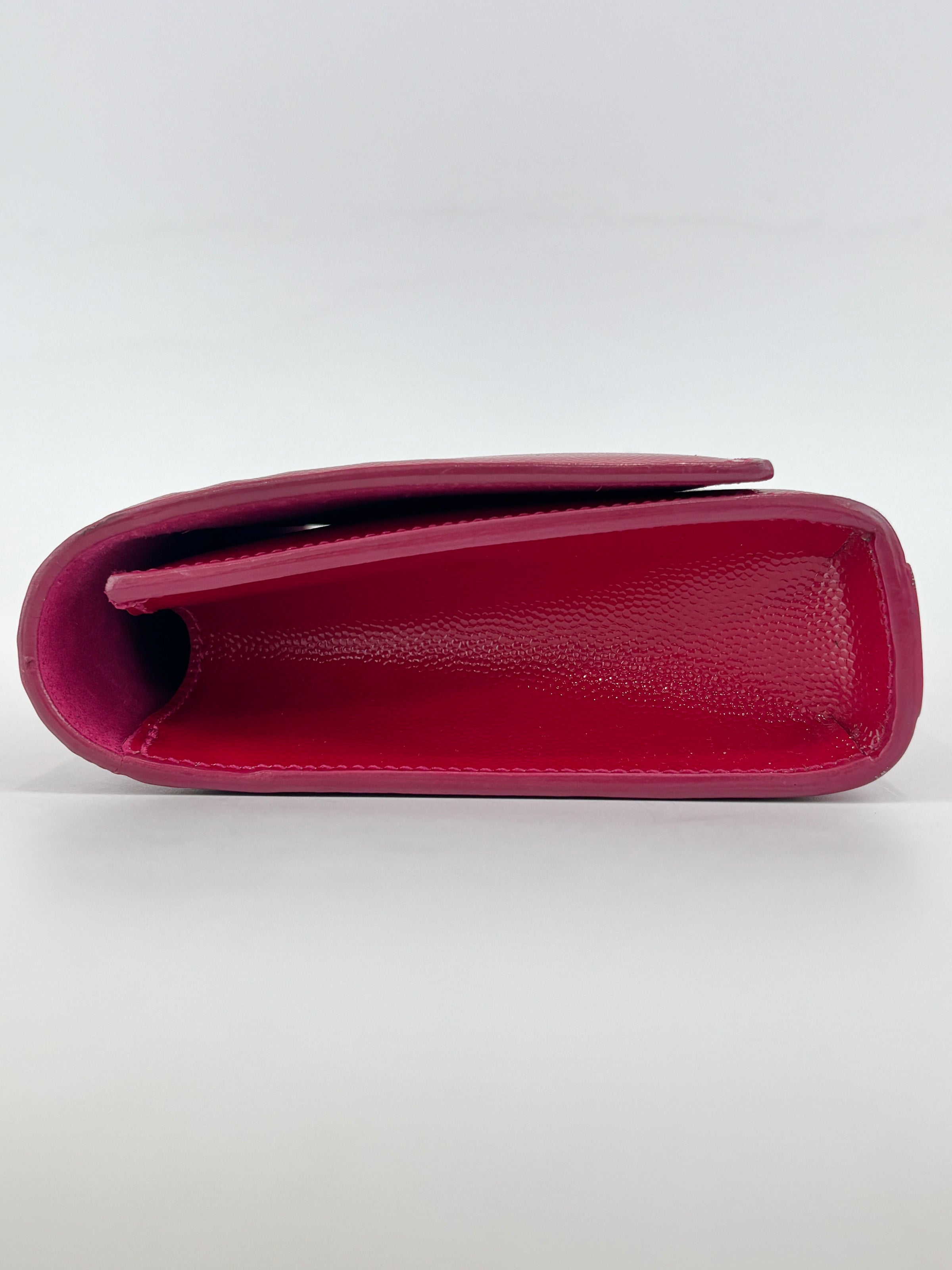 326079 Classic Cassandre Clutch Red Patent Leather