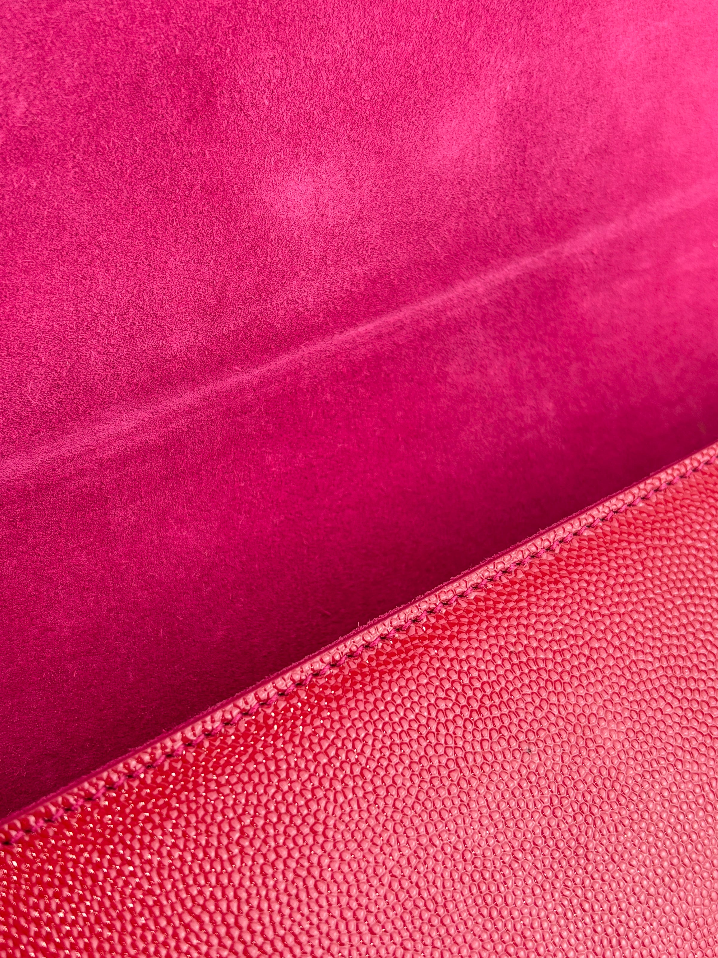 326079 Classic Cassandre Clutch Red Patent Leather
