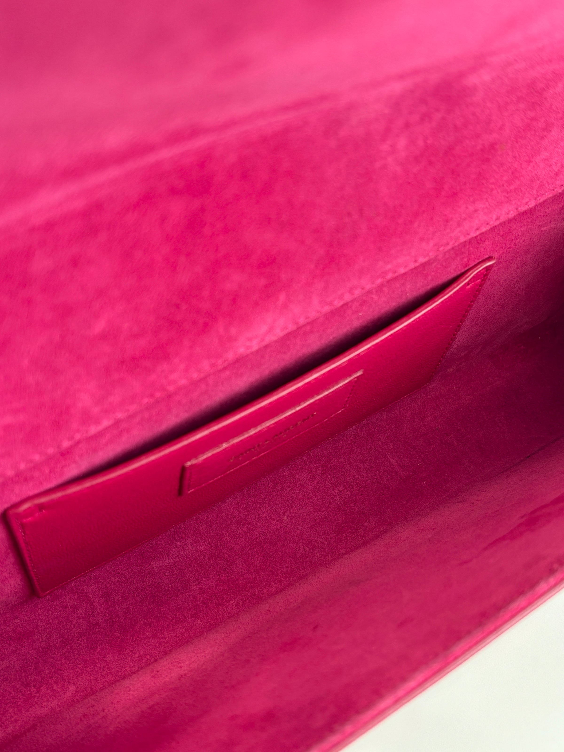 326079 Classic Cassandre Clutch Red Patent Leather