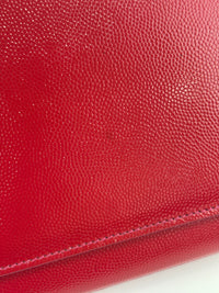 326079 Classic Cassandre Clutch Red Patent Leather