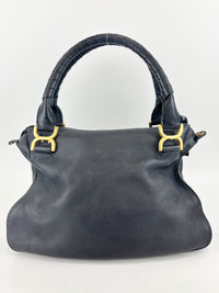 Medium Marcie Satchel Black