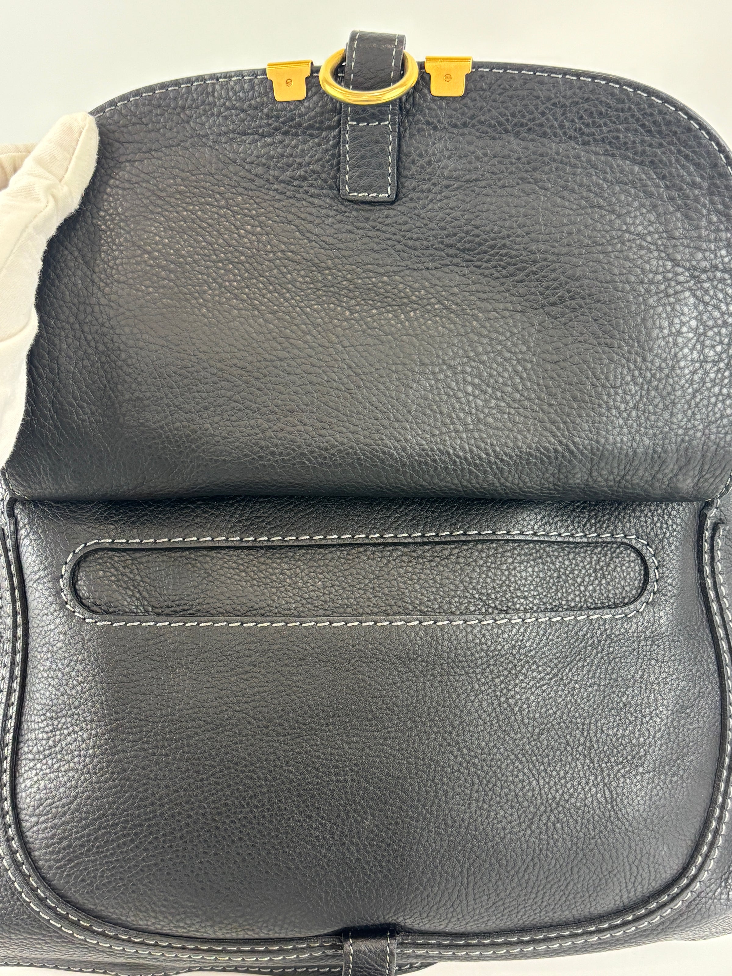 Medium Marcie Satchel Black