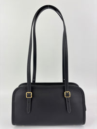 CM565 Swing Zip Shoulder Bag in Black