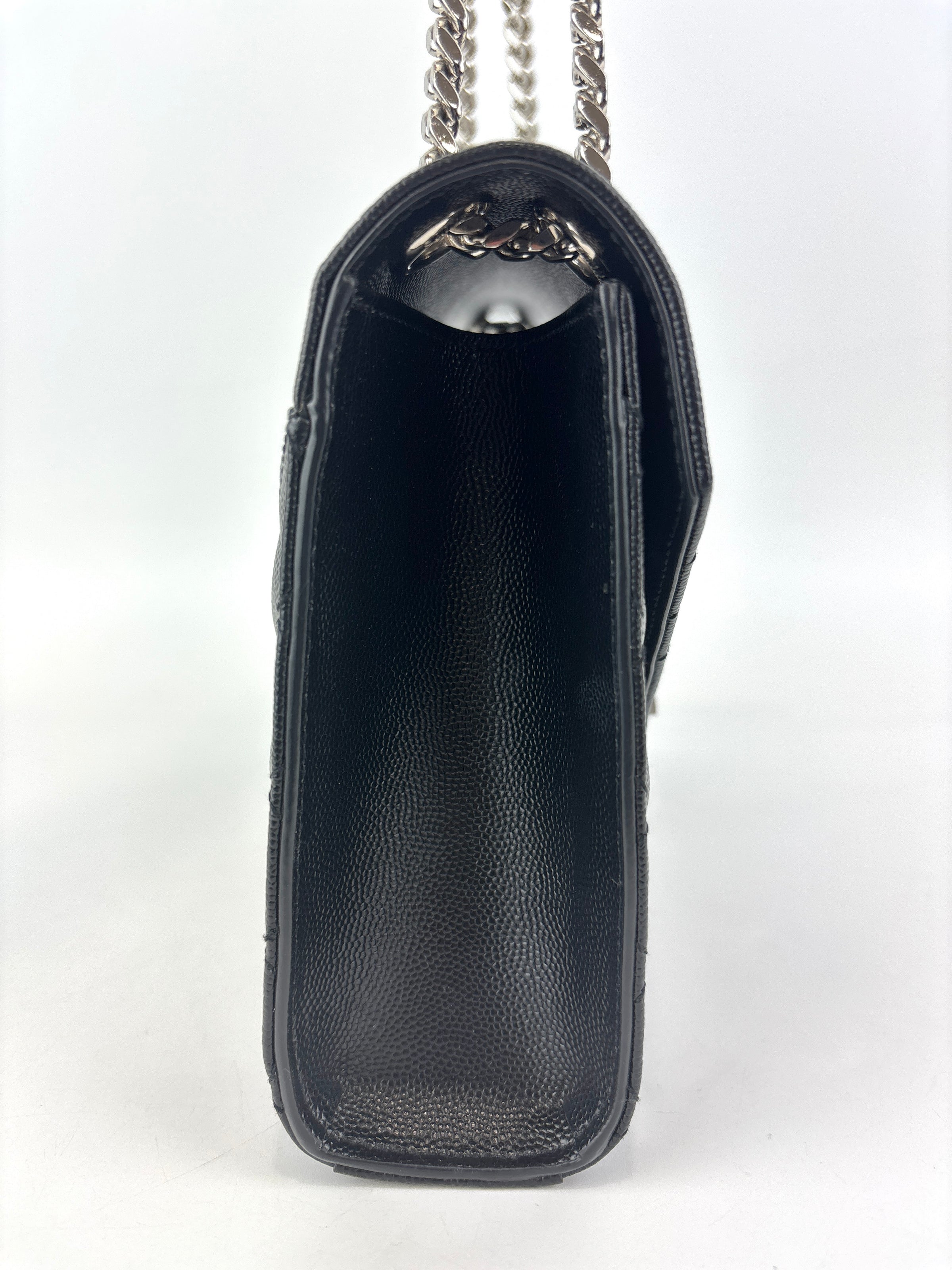 Metalesse Envelope Medium Black Grain de Poudre SHW - Glampot