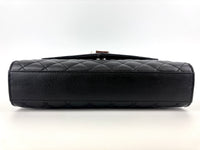 Metalesse Envelope Medium Black Grain de Poudre SHW - Glampot
