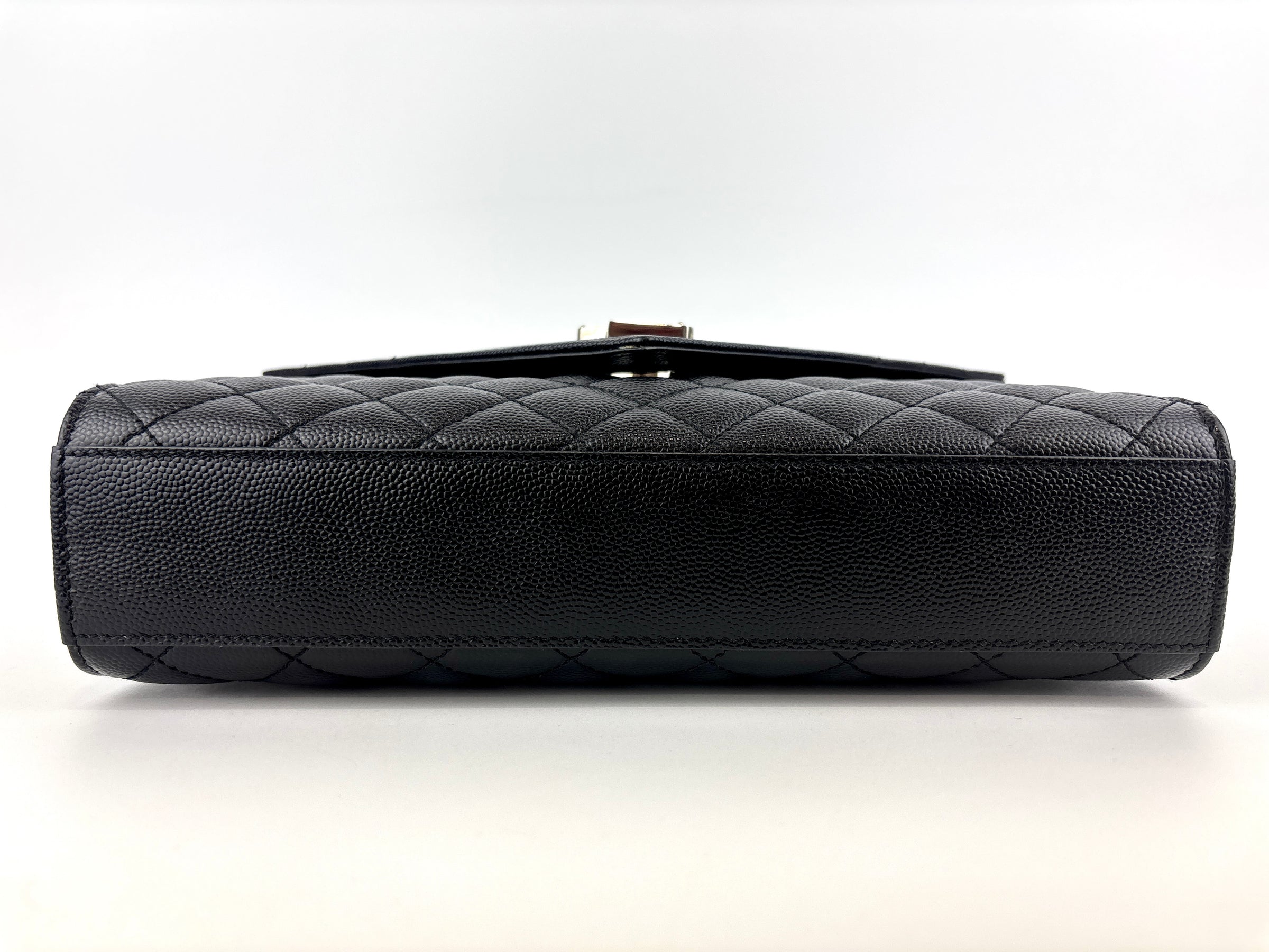 Metalesse Envelope Medium Black Grain de Poudre SHW - Glampot