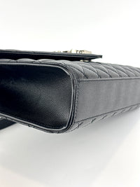 Metalesse Envelope Medium Black Grain de Poudre SHW - Glampot