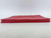Leather Laptop Sleeve Red
