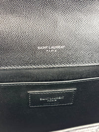 Metalesse Envelope Medium Black Grain de Poudre SHW - Glampot