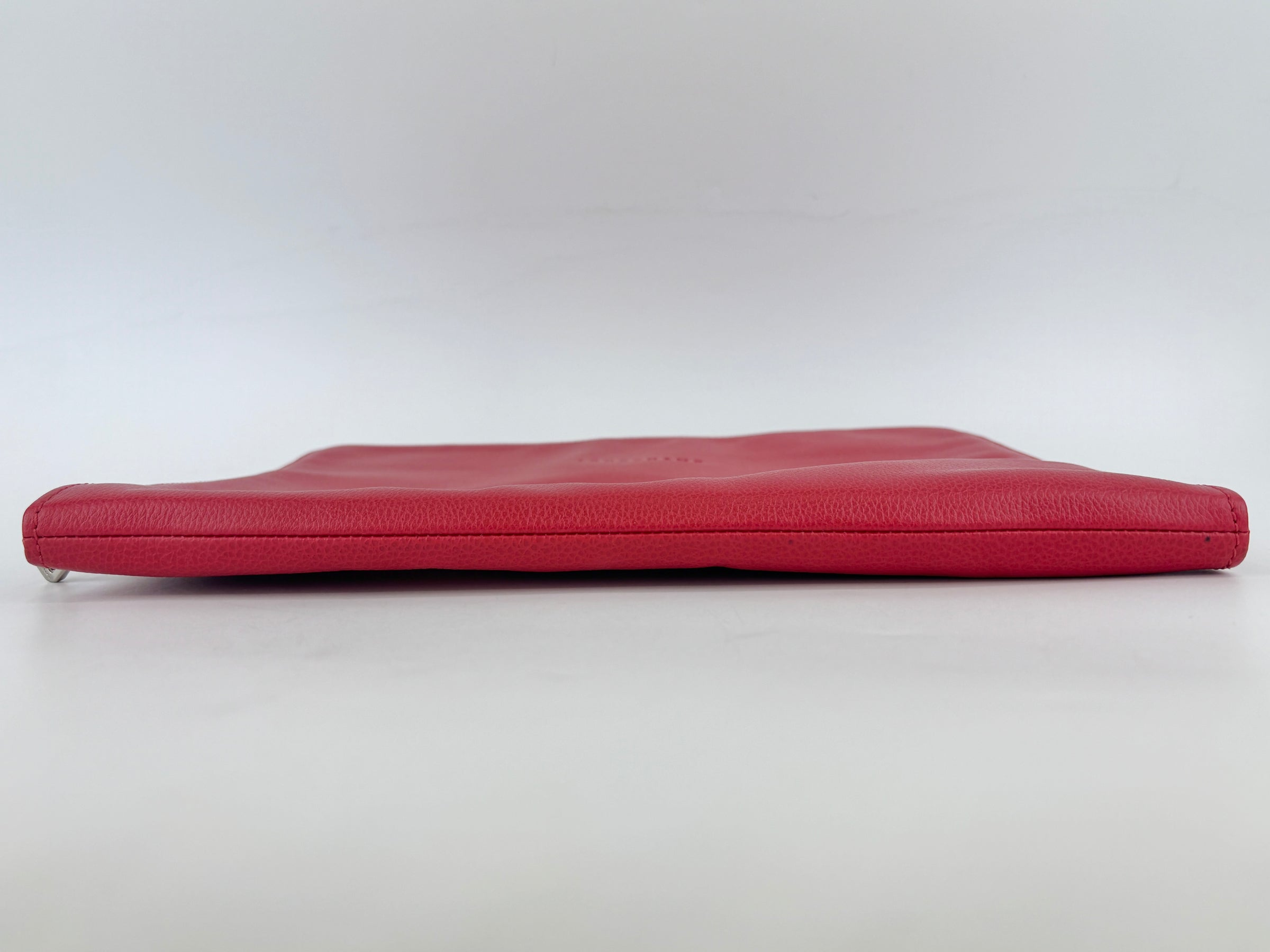 Leather Laptop Sleeve Red