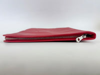 Leather Laptop Sleeve Red