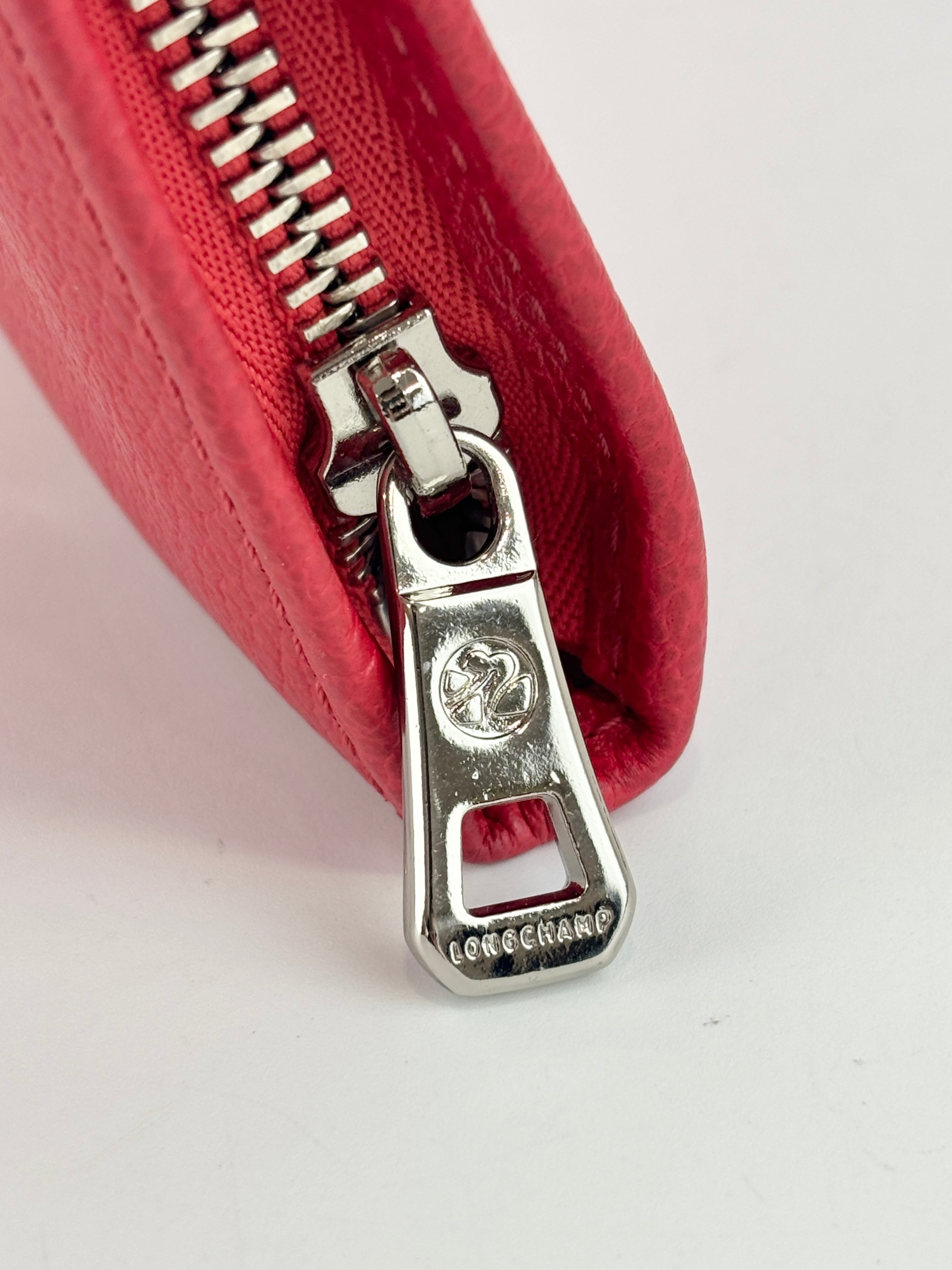 Leather Laptop Sleeve Red