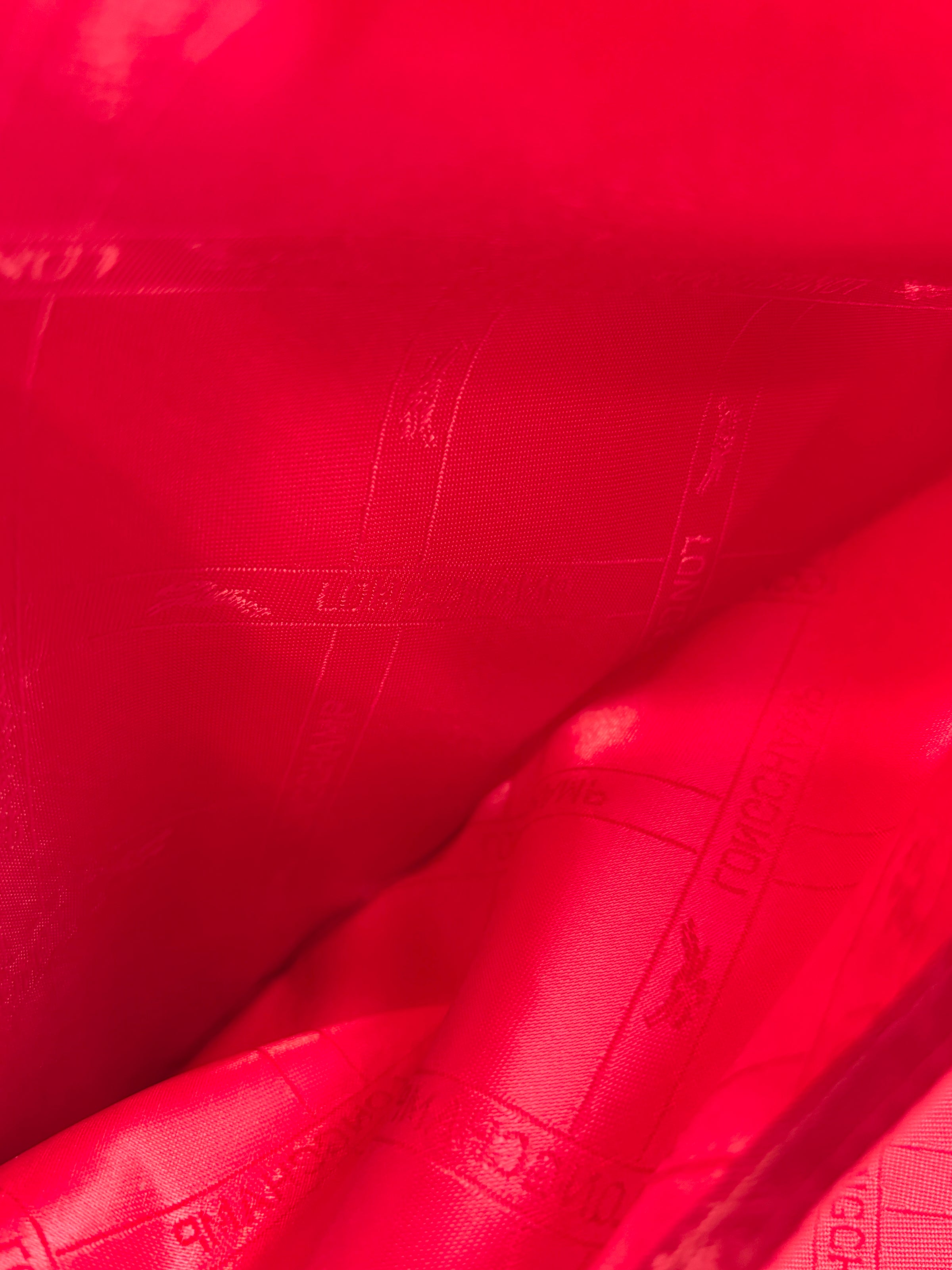 Leather Laptop Sleeve Red